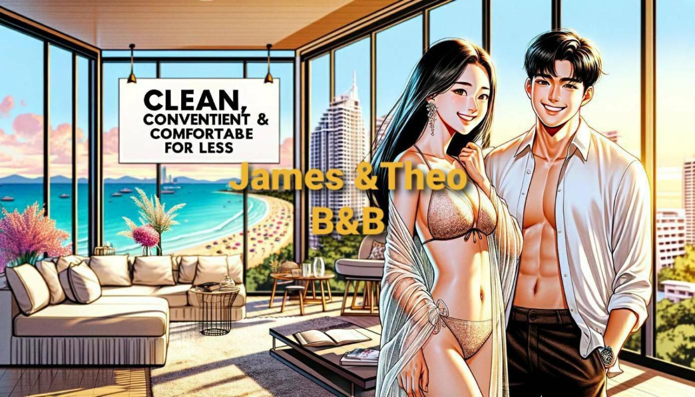 The Base Central Pattaya Quiet King-Bed With Infinity Pool & Free Netflix! Buitenkant foto