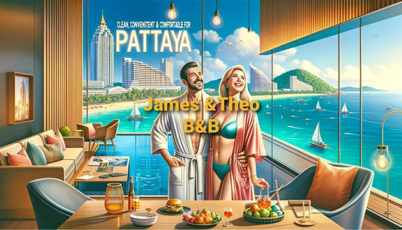 The Base Central Pattaya Quiet King-Bed With Infinity Pool & Free Netflix! Buitenkant foto